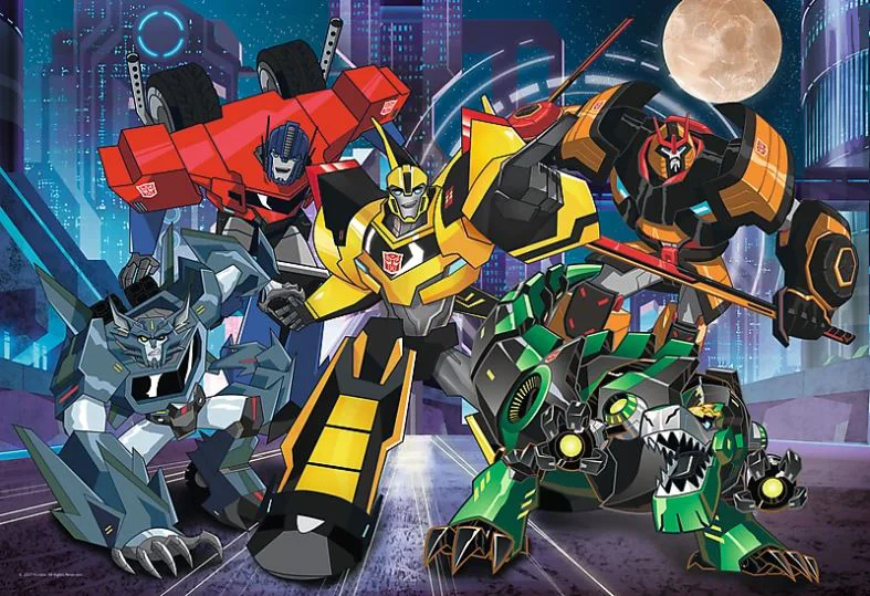 Puzzle Trefl Autobots Team, 100 piese foto