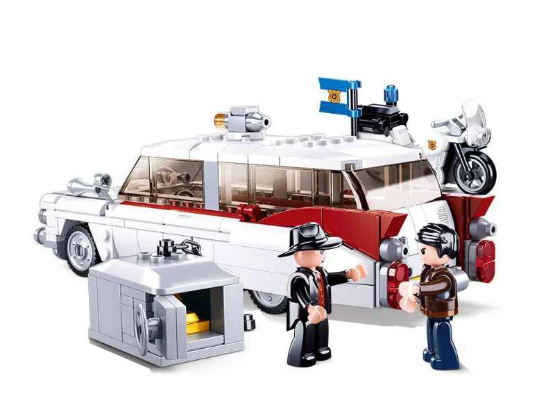 Constructor Sluban model bricks - Masina americana foto