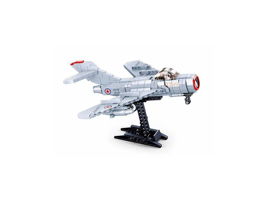 Constructor Sluban Model Bricks Mig-15 Fighter