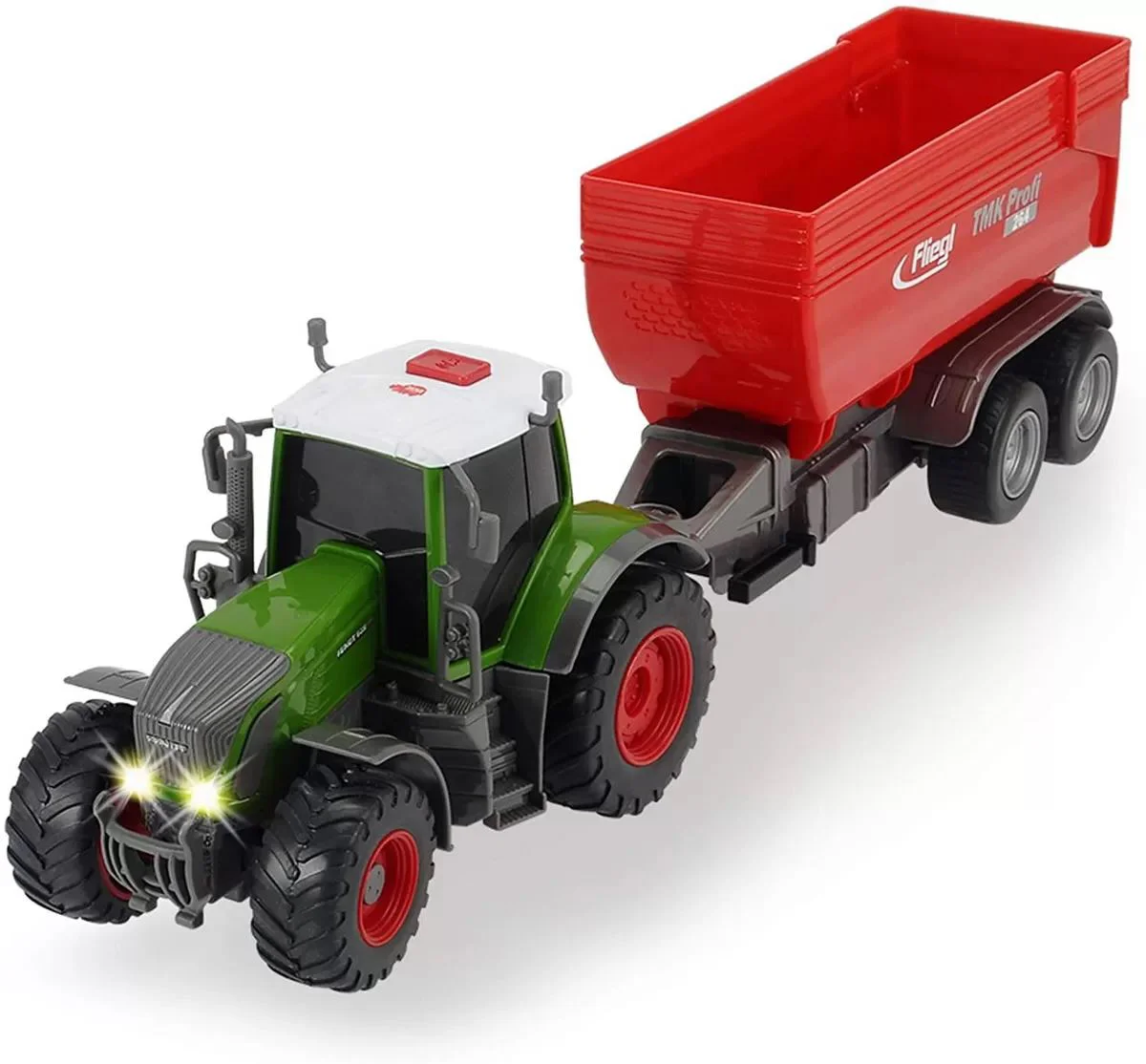 Masinuta Dickie Tractor Fendt cu sunete si lumini, 41 cm foto