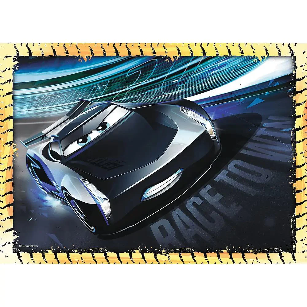Puzzle Trefl 4in1 Masinute Disney 3, Ready! steady! go! foto