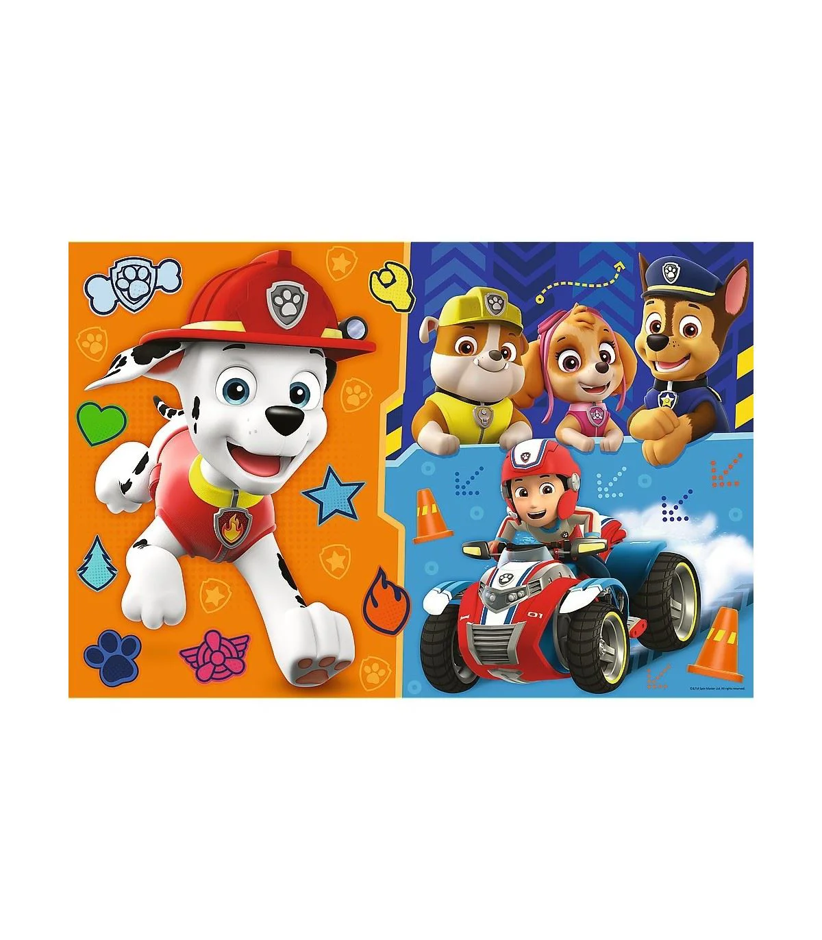 Puzzle Trefl Intalniti Patrula catelusilor, 15 piese Giant foto