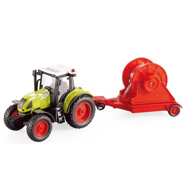Masinuta cu inertie Wenyi Tractor cu remorca, cu lumini si sunet foto