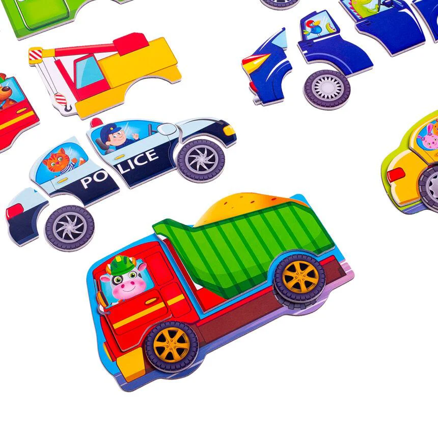 Joc de masa Vladi Toys Creaza-ti masina