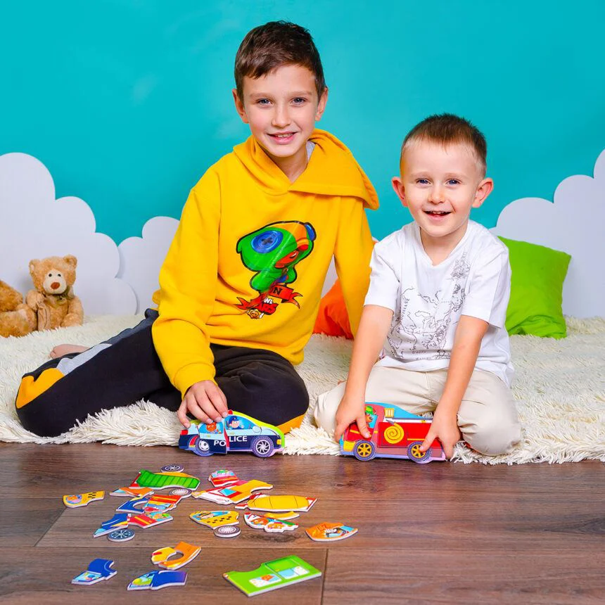 Joc de masa Vladi Toys Creaza-ti masina