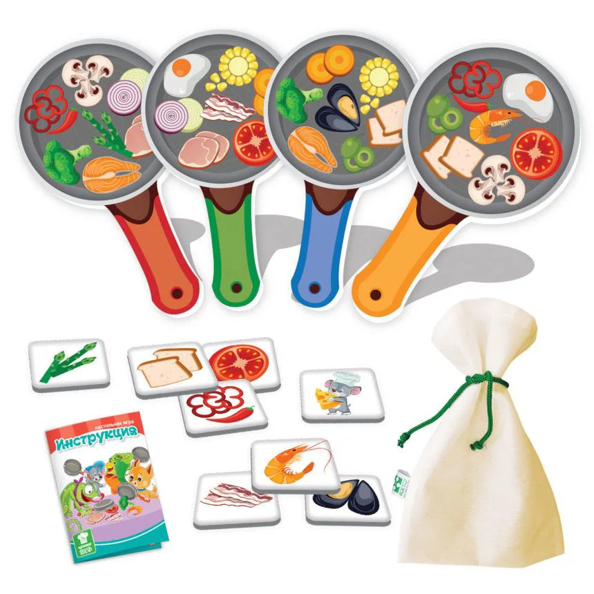 Игра настольная Vladi Toys Сковородки foto