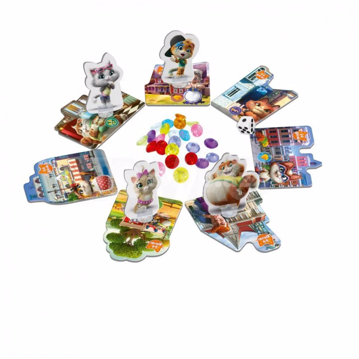 Joc de masa Vladi Toys 44 Pisoi, Boom de Diamante
