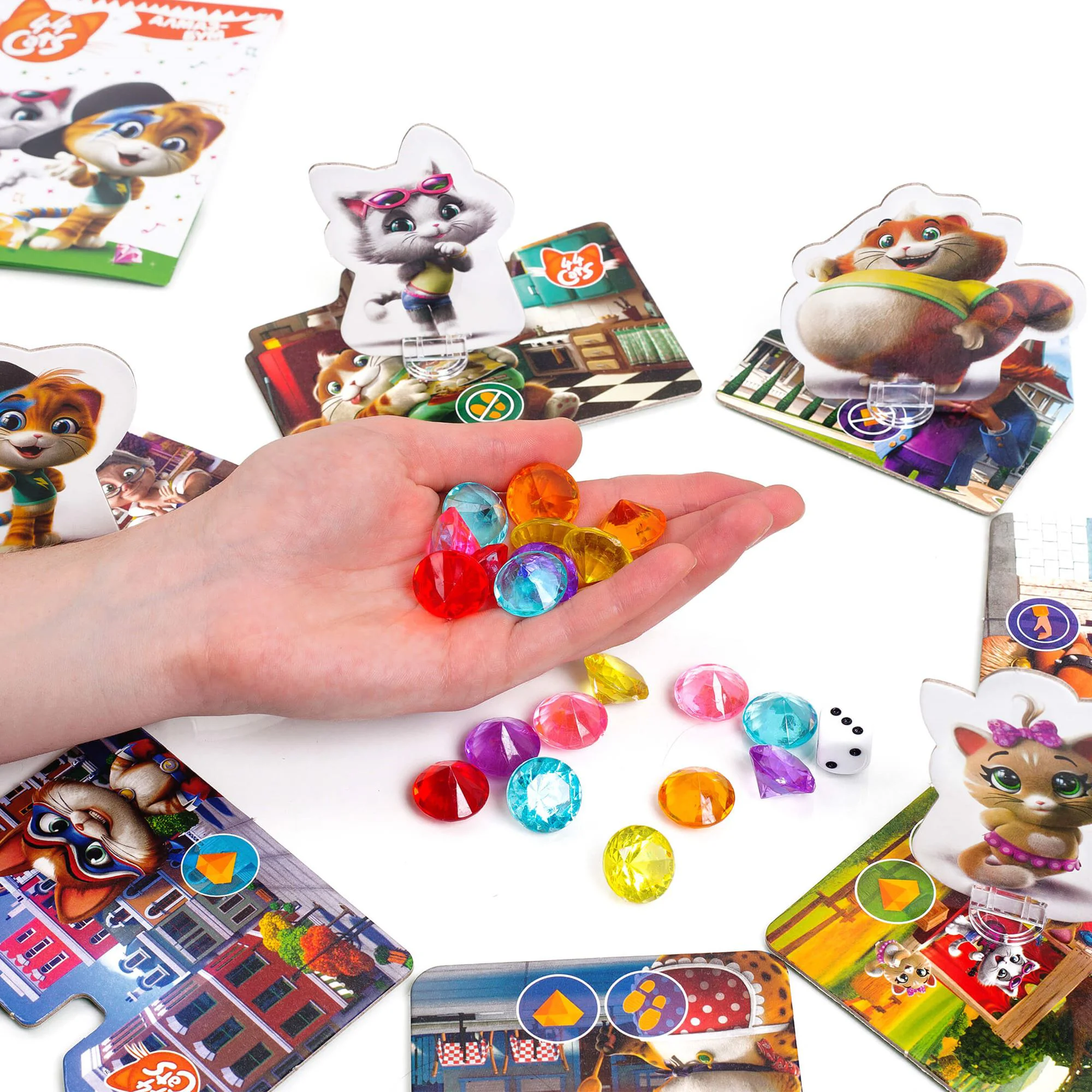 Joc de masa Vladi Toys 44 Pisoi, Boom de Diamante