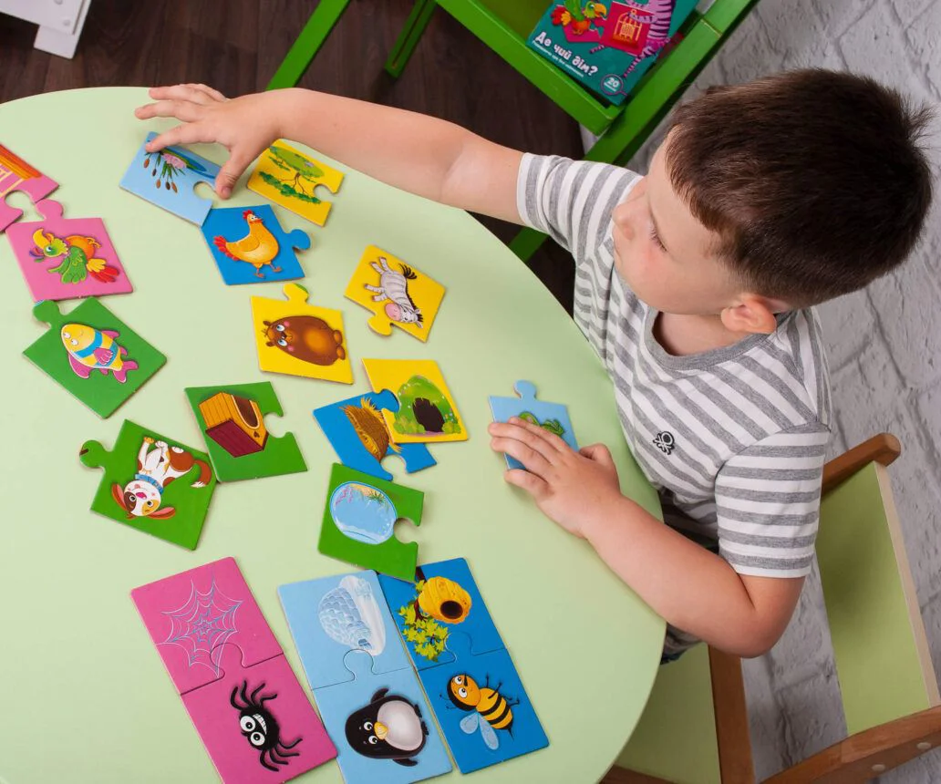 Развивающая игра Vladi Toys Где чей дом?