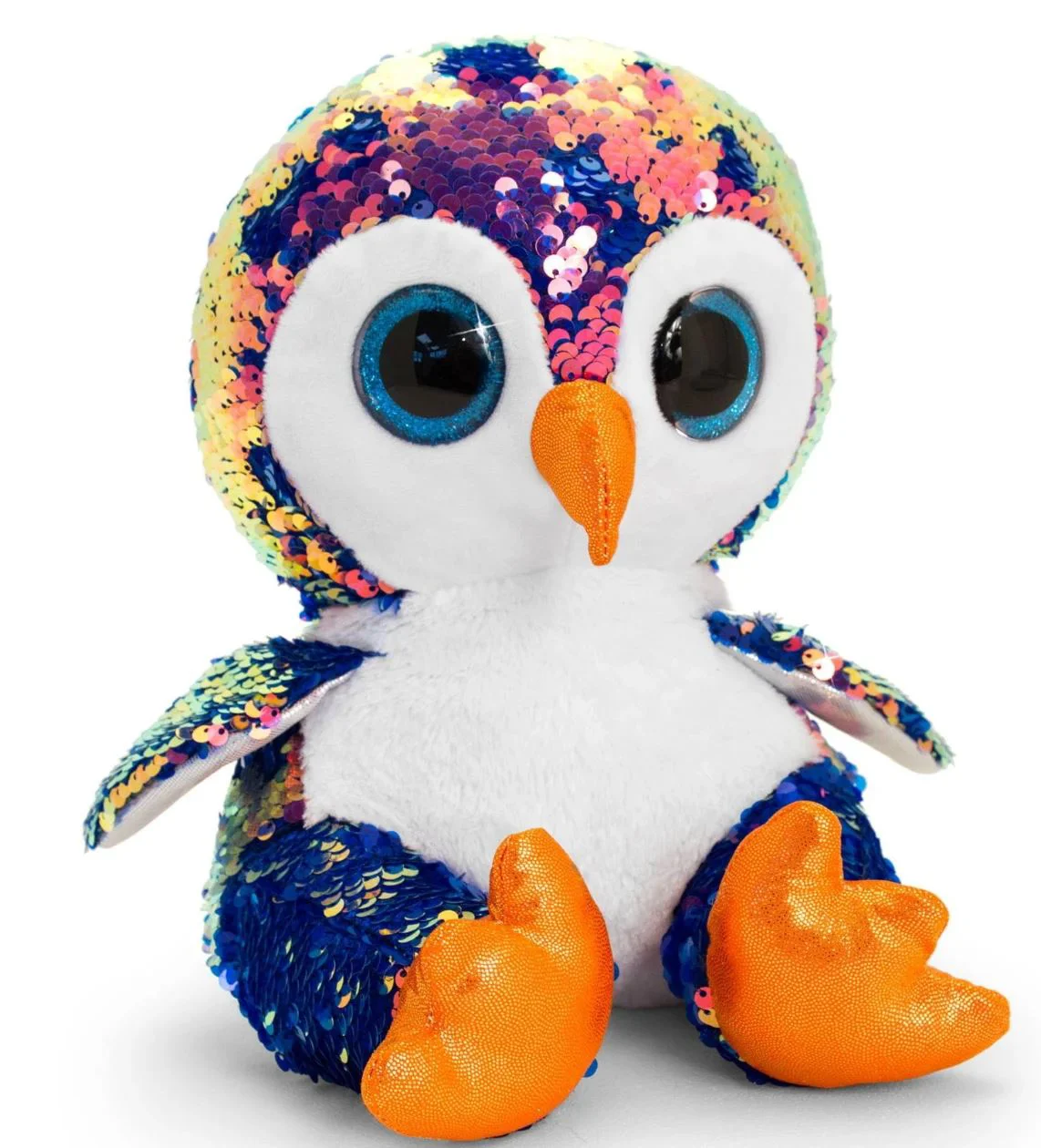 Jucarie moale Glitter Motsu Animalute, 30 cm foto