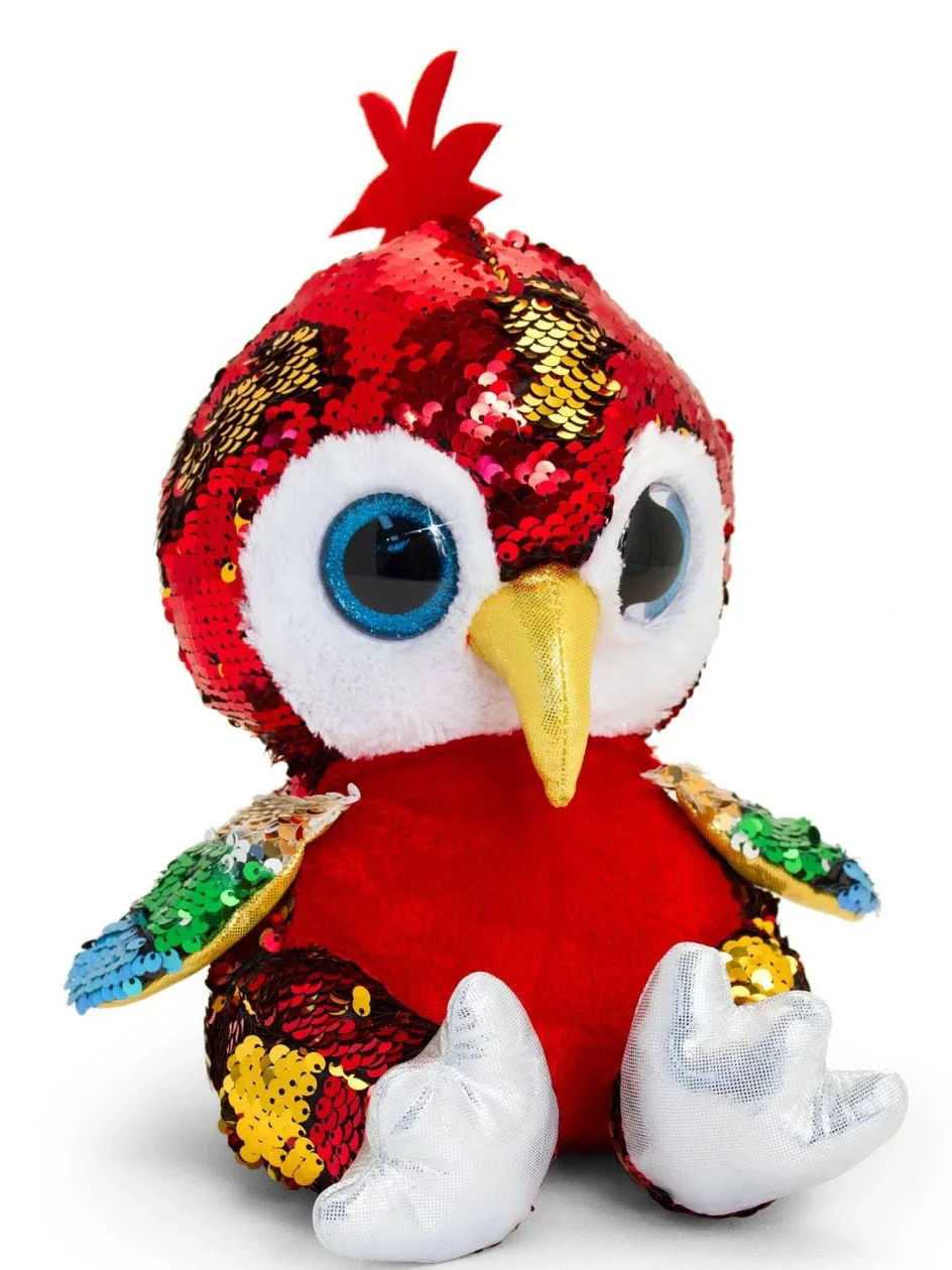 Jucarie moale Glitter Motsu Animalute, 30 cm foto