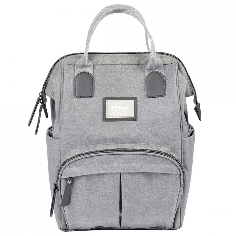 Rucsac de infasat Beaba Wellington Heather Grey foto