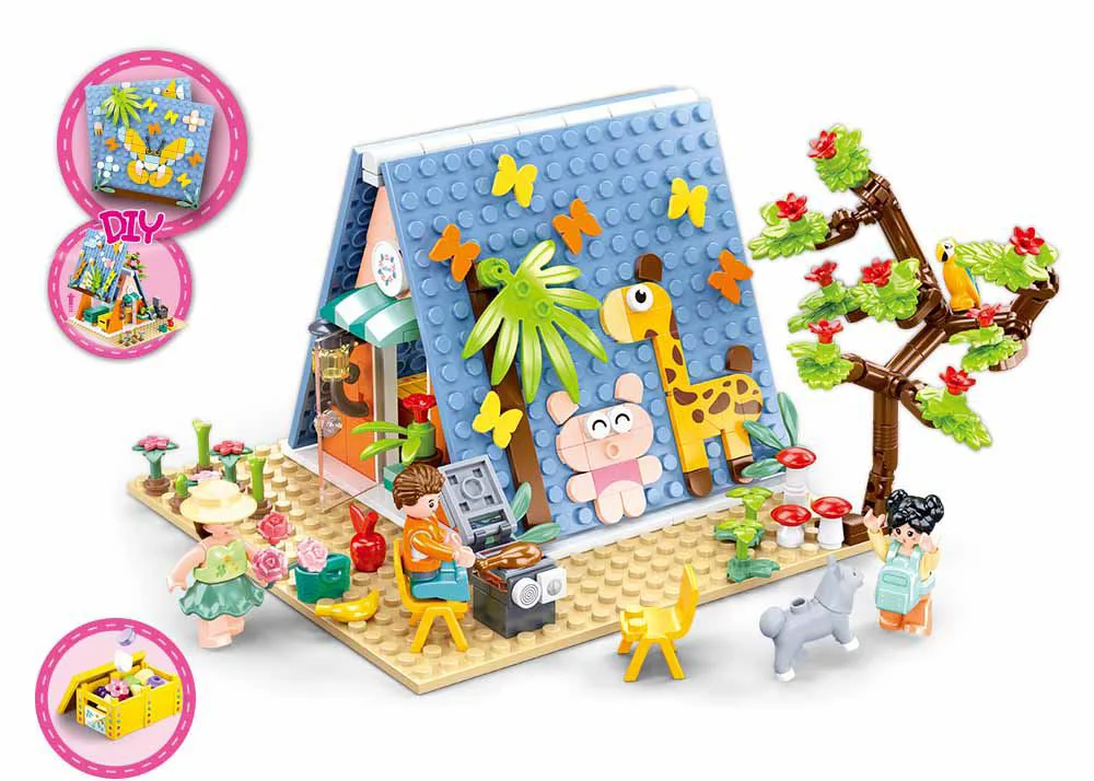 Constructor Sluban Girl's Dream Tabara