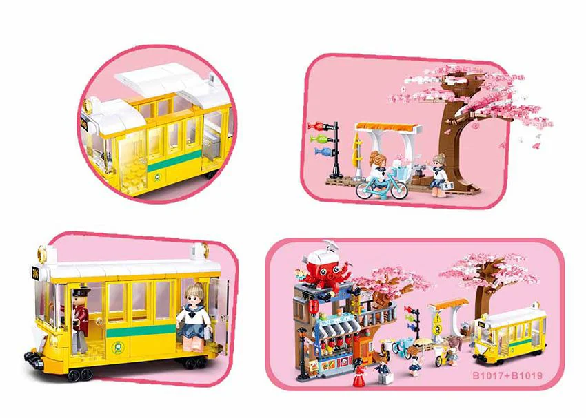 Constructor Sluban Girl's Dream Tramvai