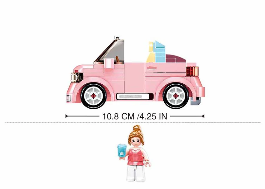Constructor Sluban Girls Dream Cabriolet foto