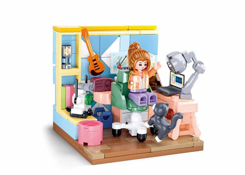 Constructor Sluban Girls Dream Camera elevului foto