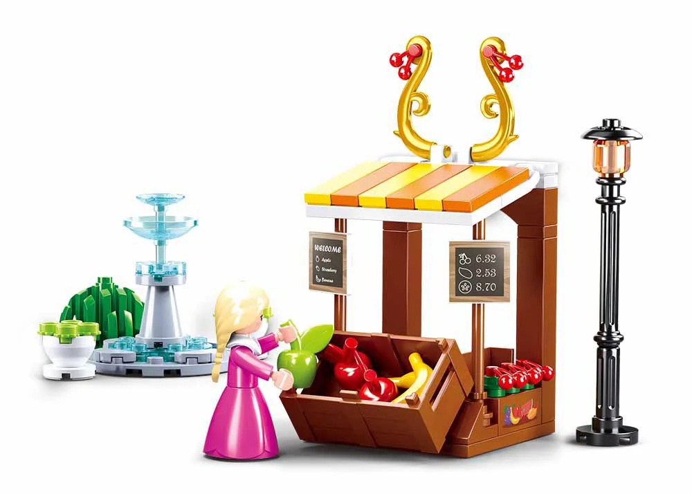 Constructor Sluban Girls Dream Magazin de fructe foto