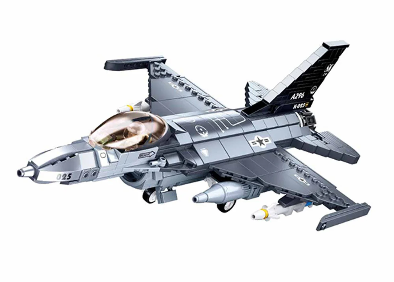 Constructor Sluban Model Bricks, F16C Falcon Fighter foto