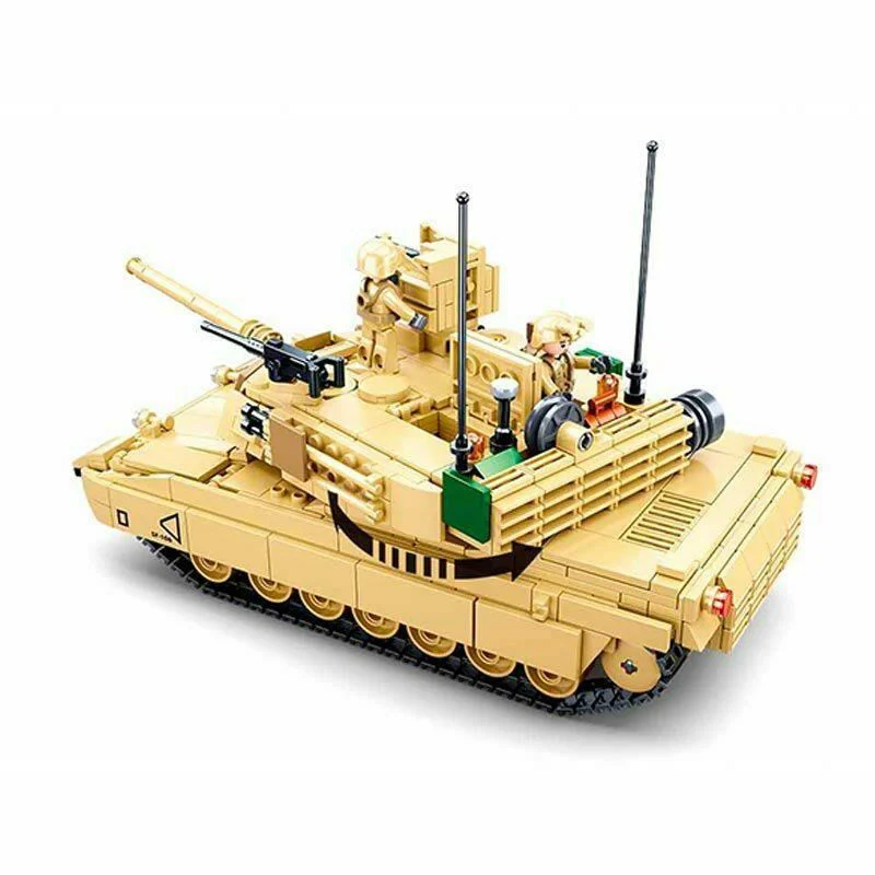 Constructor Sluban Model Bricks, M1A2 v2 Abrams M foto