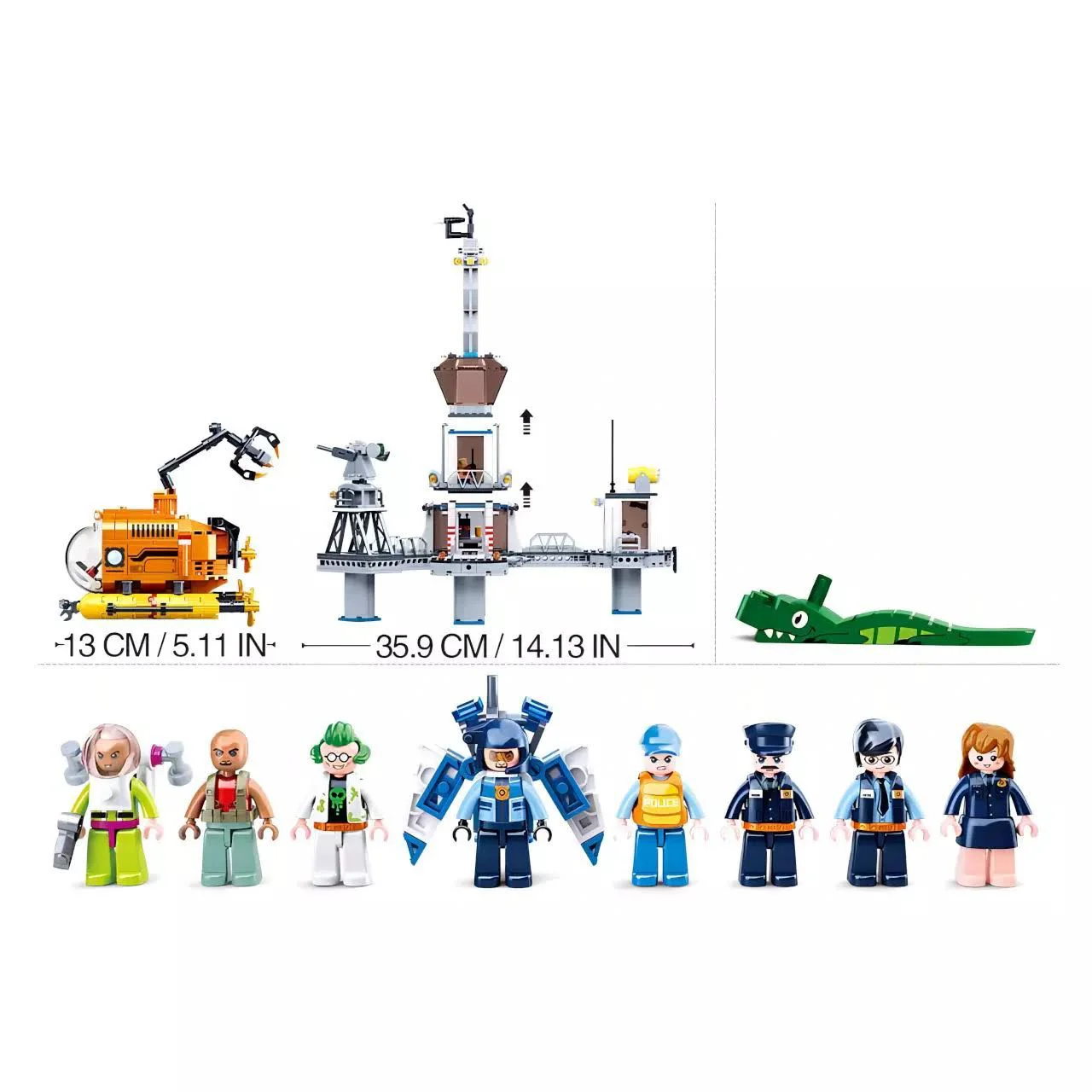 Constructor Sluban Police, Inchisoare foto