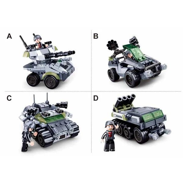 Constructor Sluban 4 in 1 Razboiul Spatial foto