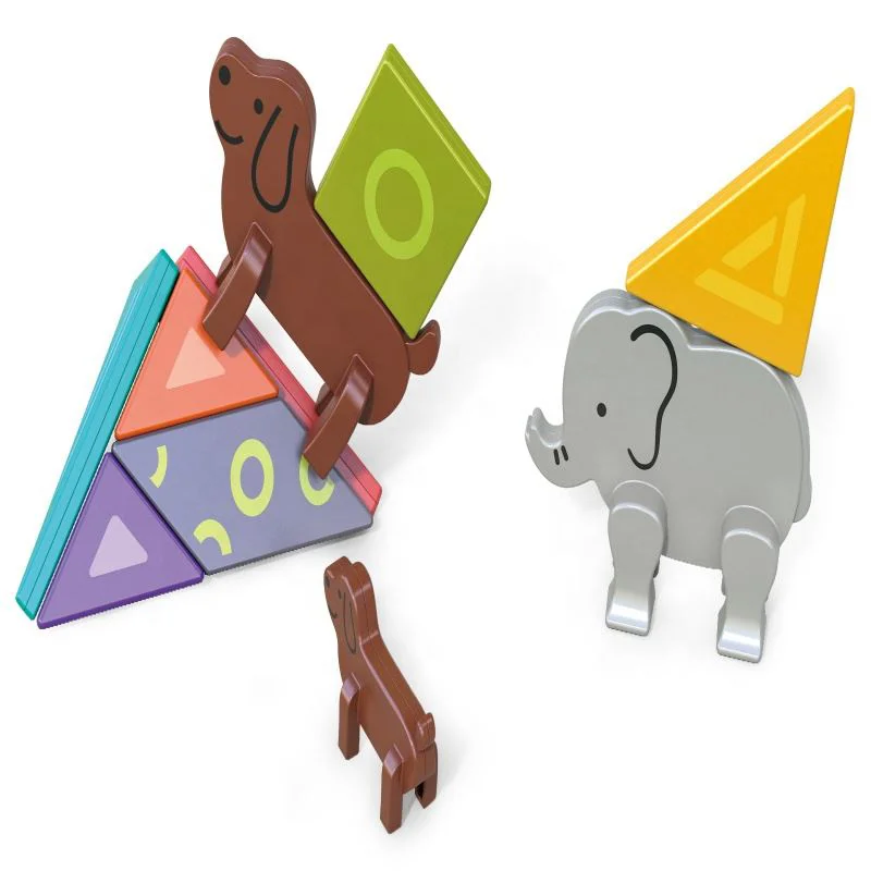 Головоломка с магнитами Hola Toys Животные foto