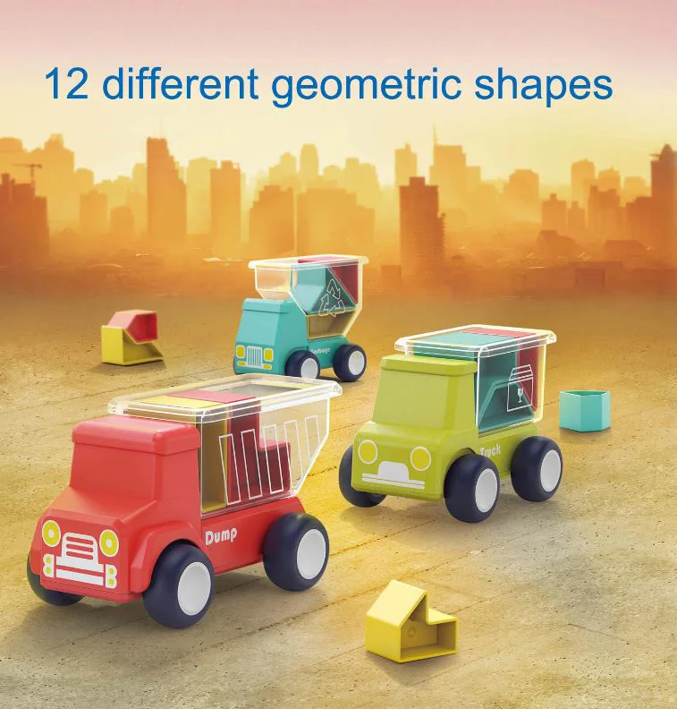 Puzzle educational Hola Toys Masinute foto