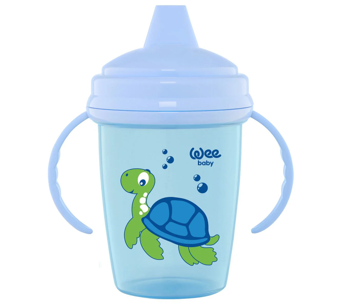 Canuta cu nasuc dur WeeBaby (6+ luni), 240 ml foto