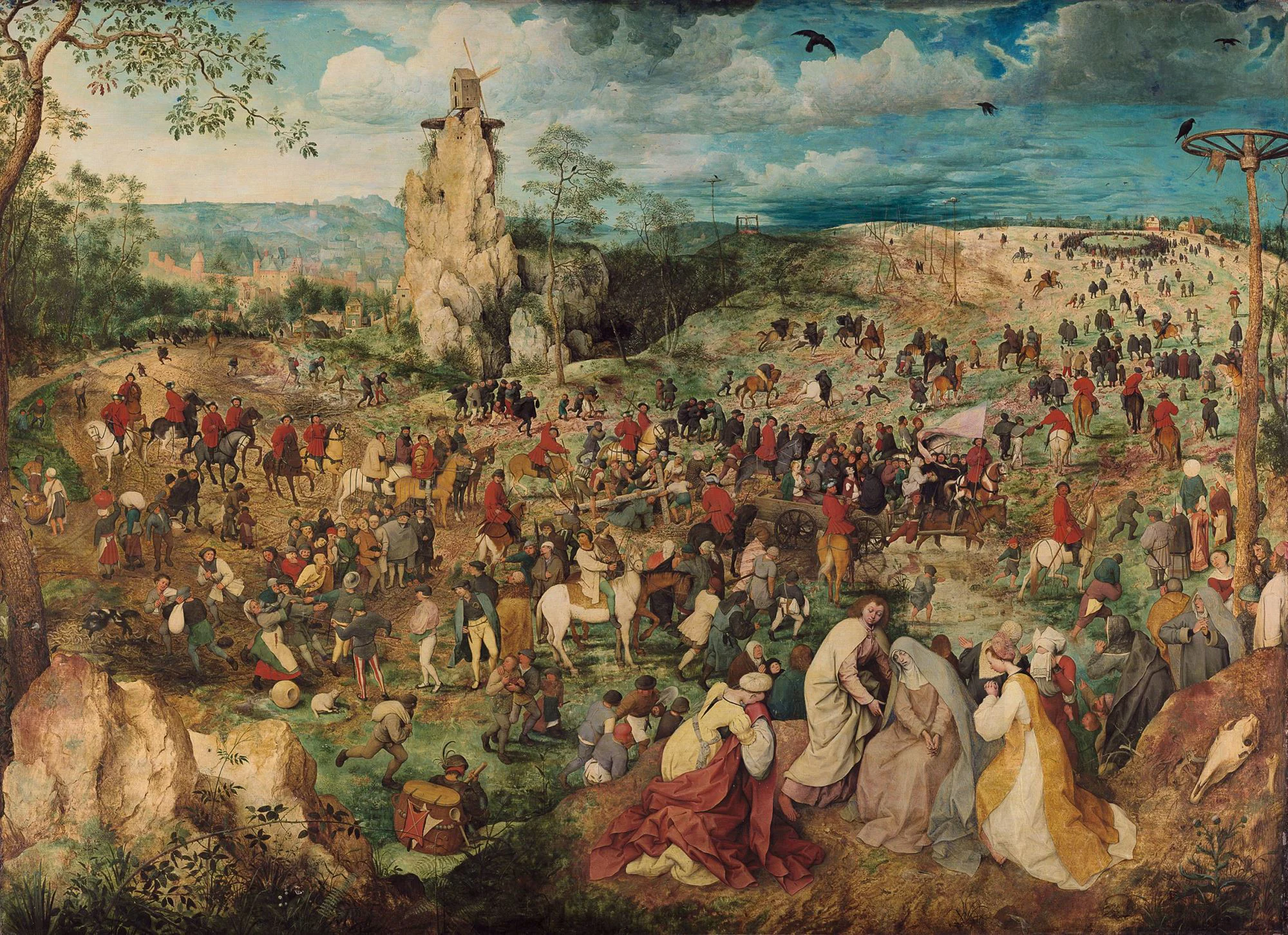 Puzzle Trefl The Road to Calvary, 1000 piese foto