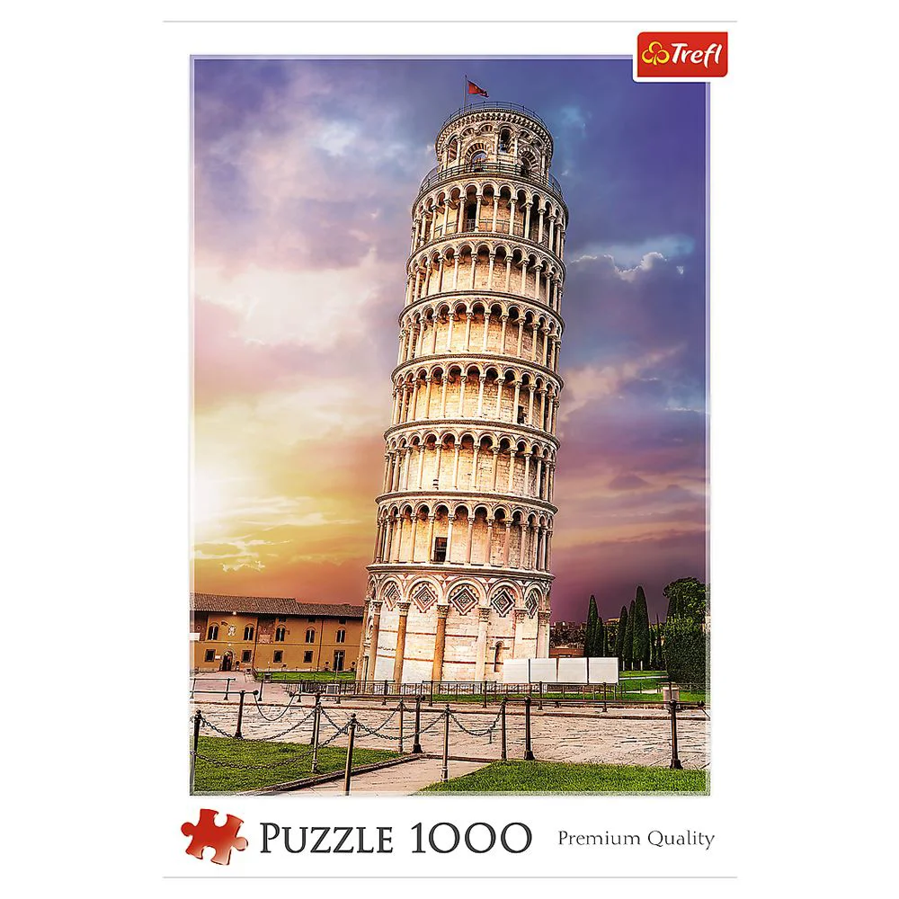 Puzzle Trefl Turnul Pisa, 1000 piese foto