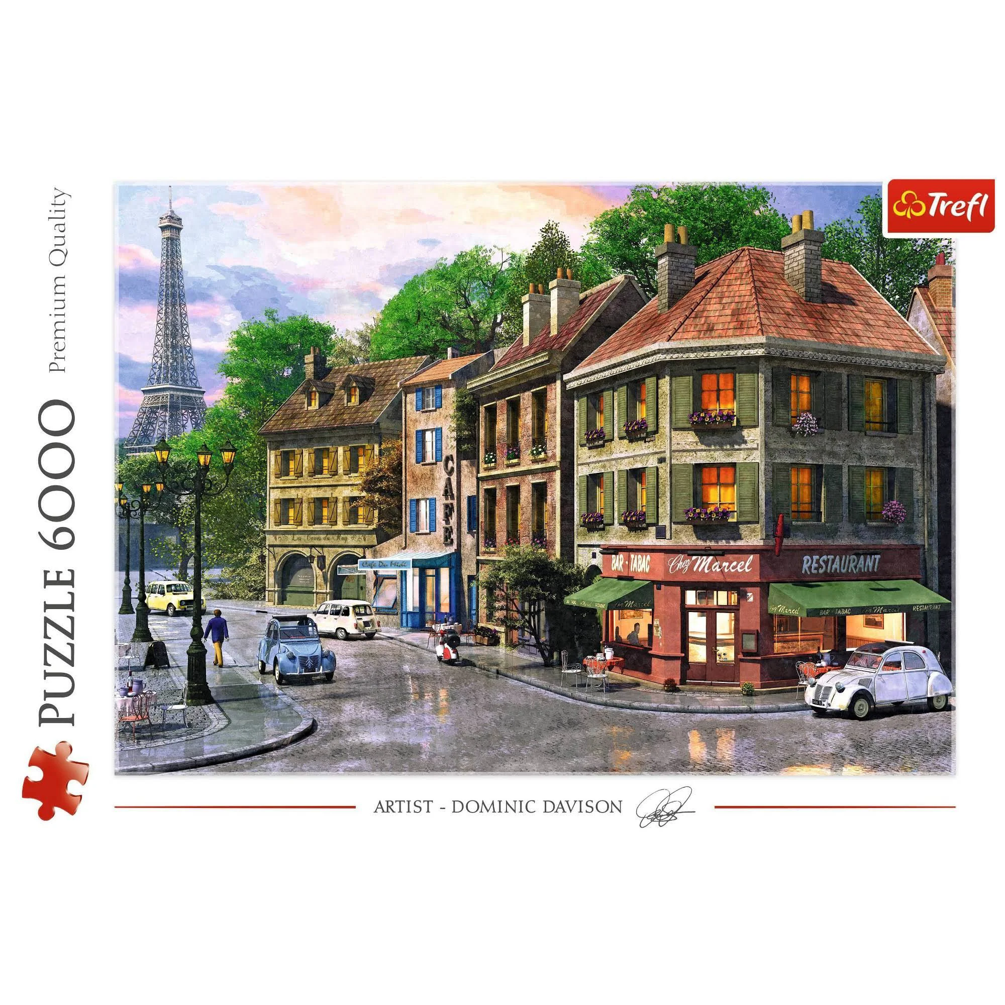 Puzzle Trefl Strada Parisului, 6000 piese foto