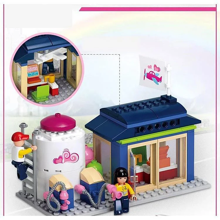 Constructor Sluban Girl's Dream, Fantasticul club de zbor foto