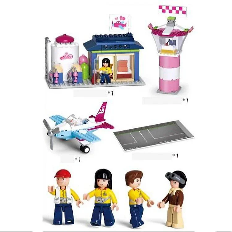 Constructor Sluban Girl's Dream, Fantasticul club de zbor foto