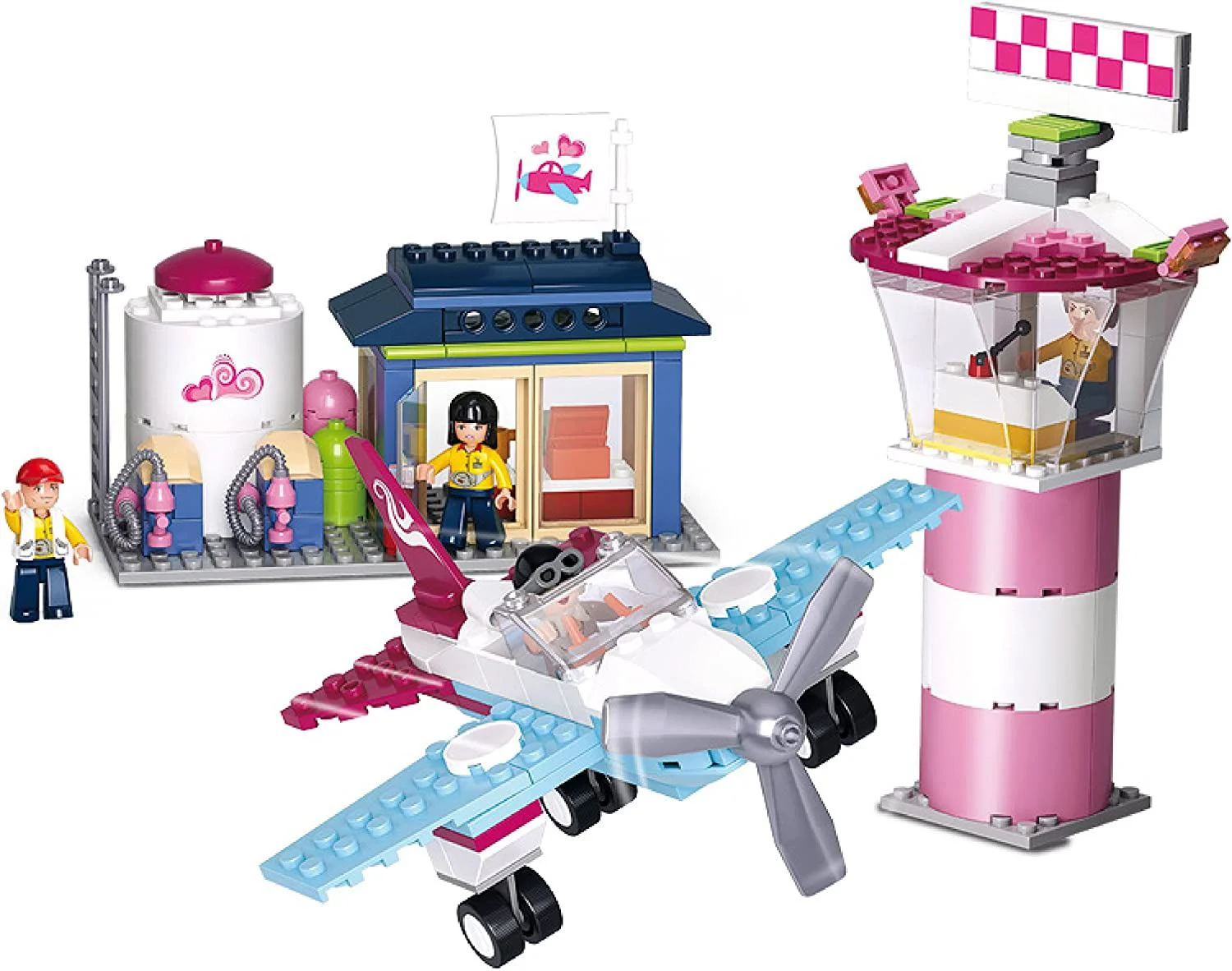 Constructor Sluban Girl's Dream, Fantasticul club de zbor foto