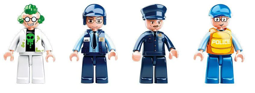 Constructor Sluban Police, Teren si Mare foto