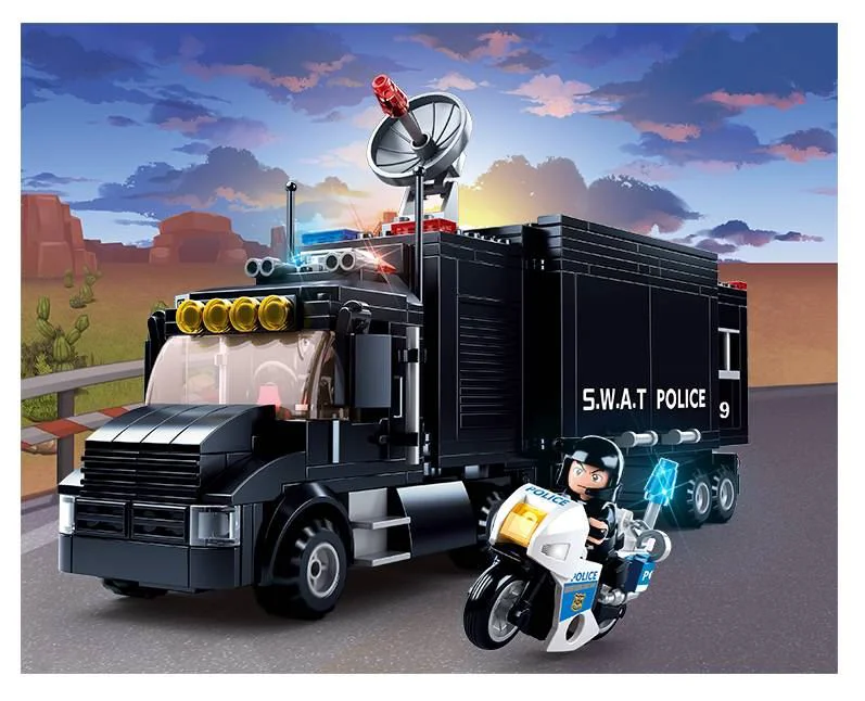Constructor Sluban Police, Vehicul la comanda foto
