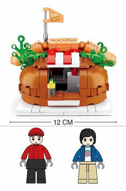 Constructor Sluban Food Court, Casa de Hot Dog foto