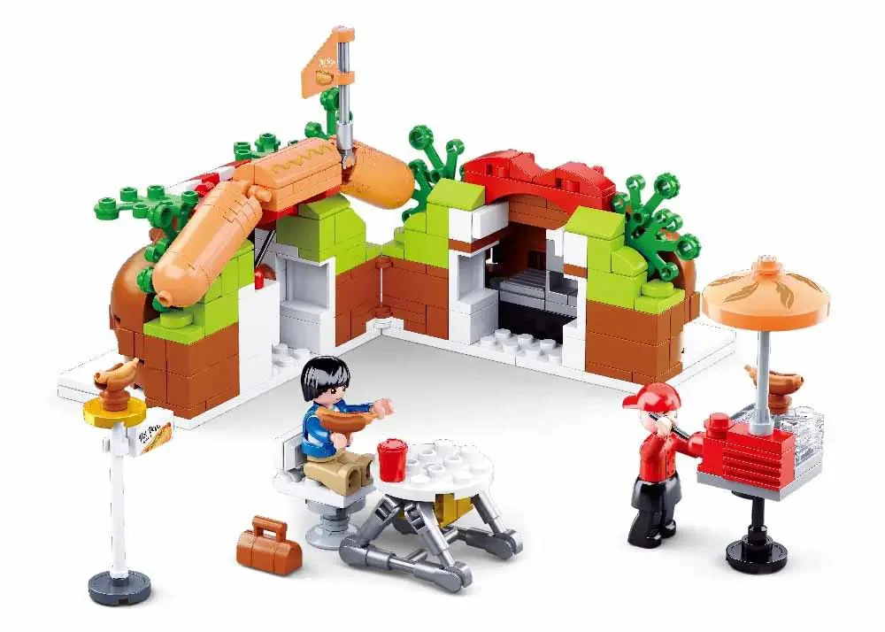 Constructor Sluban Food Court, Casa de Hot Dog foto