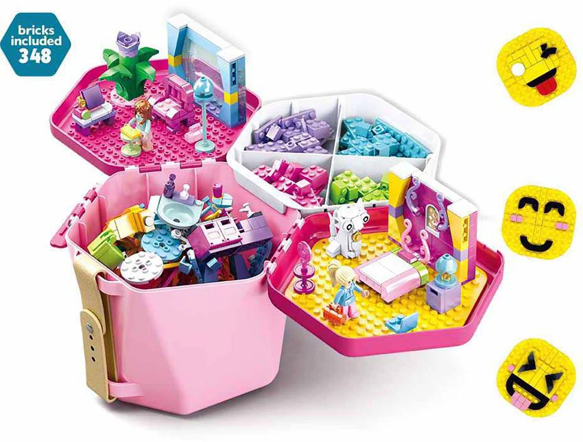 Конструктор Sluban Block Bucket, Диапазон девушек foto