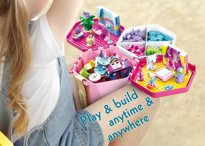 Конструктор Sluban Block Bucket, Диапазон девушек foto