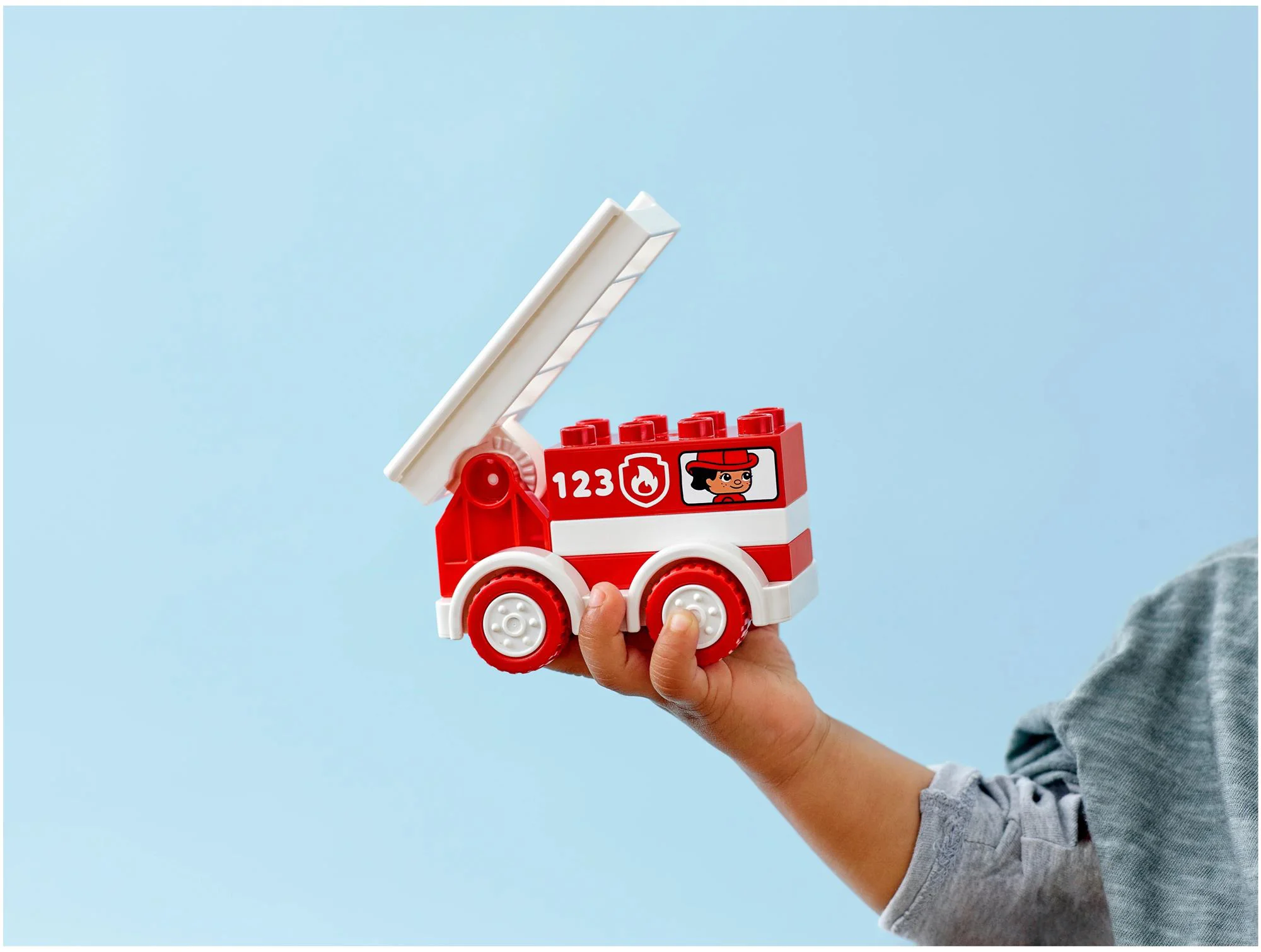 Jucarie LEGO Duplo, Masina de pompieri foto