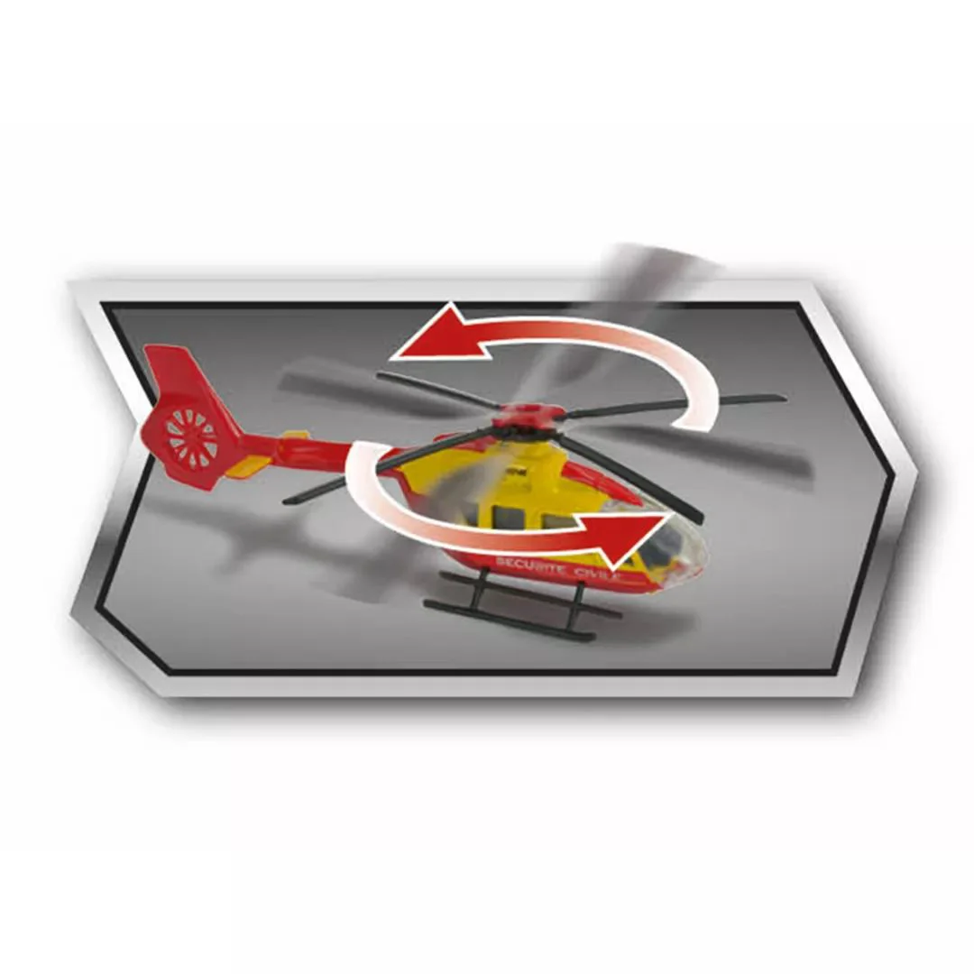 Jucarie Majorette Elicopter, 13 cm