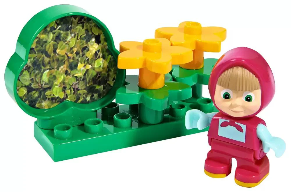 Set de constructie Simba Masa si Ursul