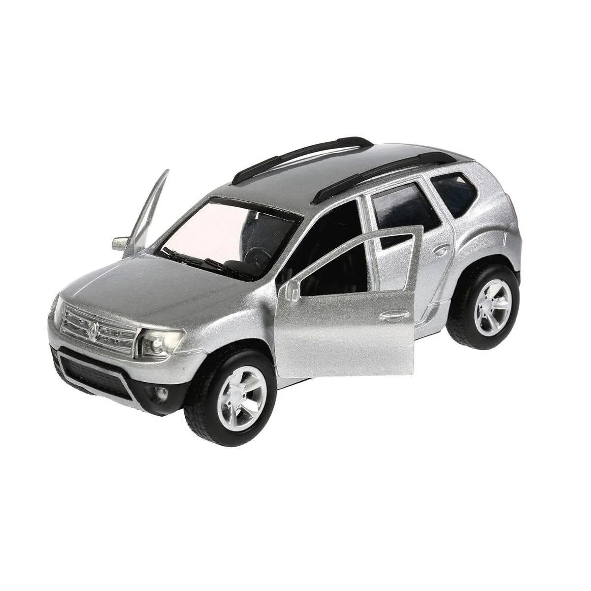 Masina Technopark Renault Duster, argintiu foto