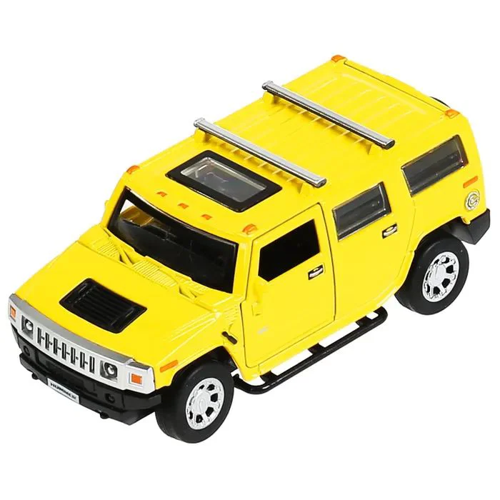 Masinuta Technopark HUMMER H2, galben foto