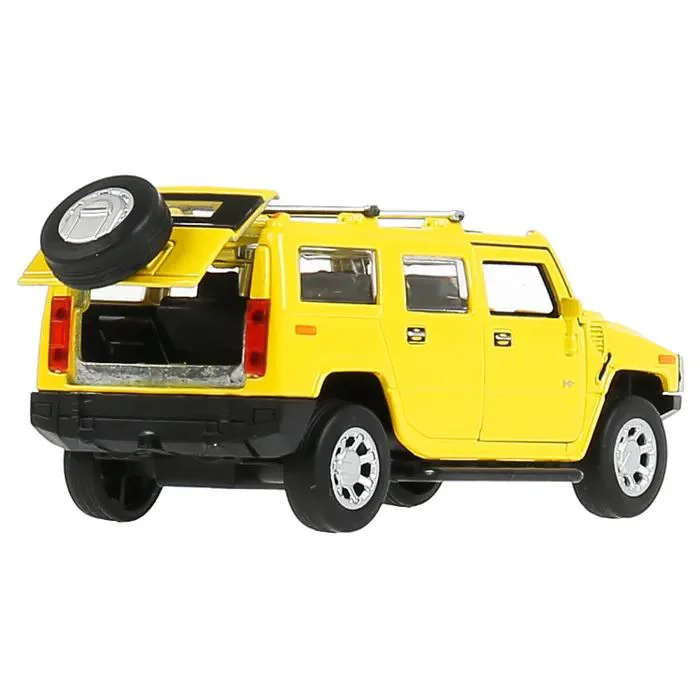 Masinuta Technopark HUMMER H2, galben foto