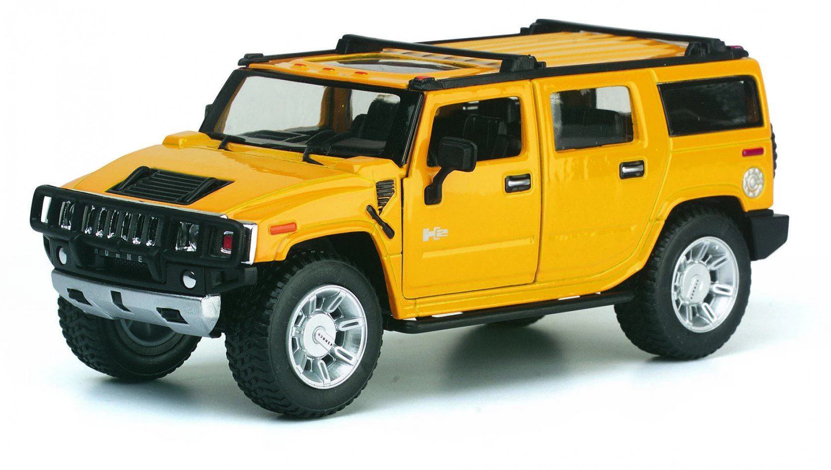 Masinuta Technopark HUMMER H2, galben foto