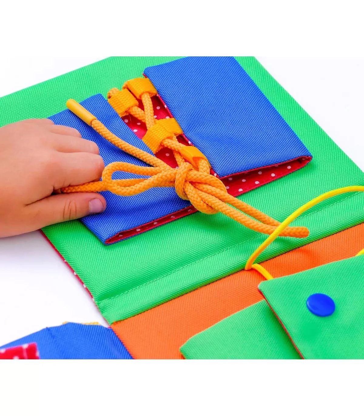 Joc educativ textil cu ocupatii Busy Board Roter Kafer