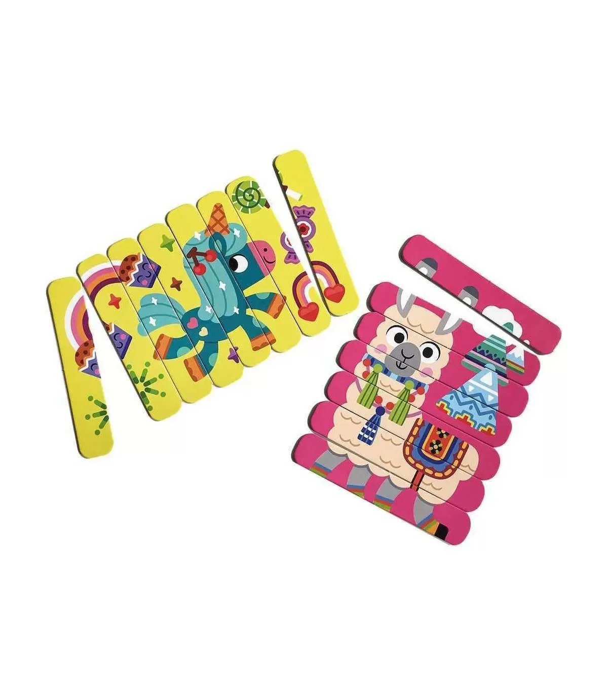 Пазл из палочек Roter Kafer Cute, 16 штук