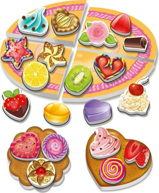 Joc magnetic Vladi Toys Tort